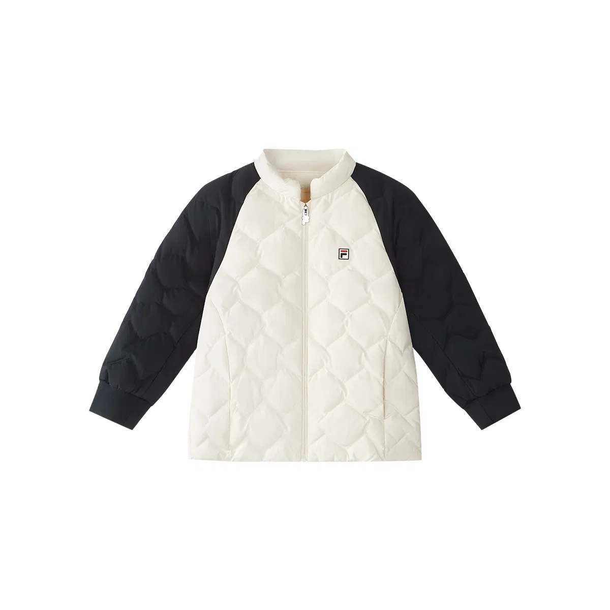 Детская куртка пуховик с воротником-стойкой Arisa White FILA KIDS, Arisa White — фото 3