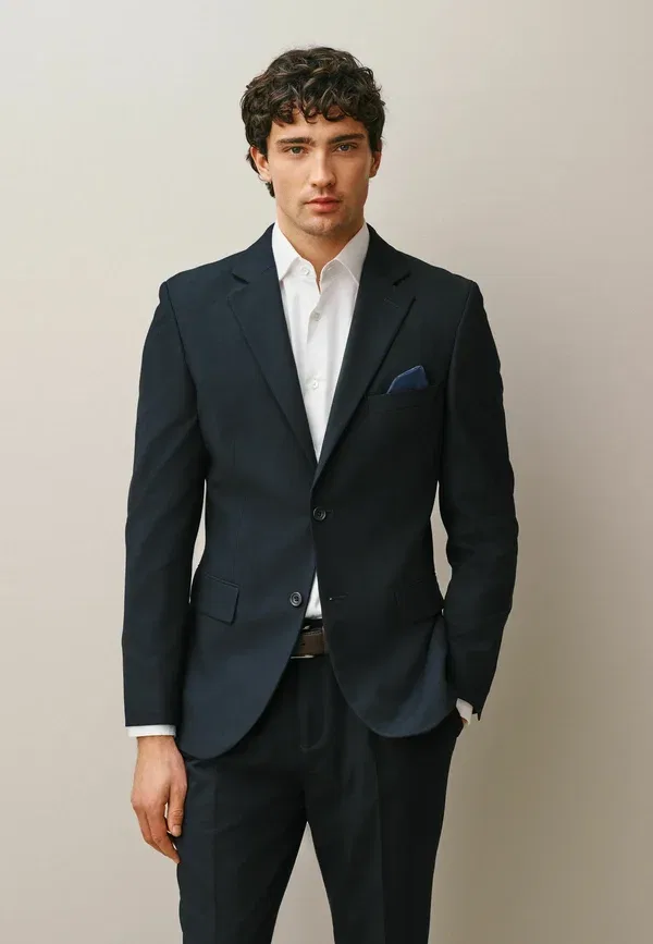 Пиджак из полиэстера Suit jacket Next темно-синий