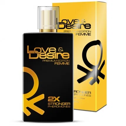 Спрей с феромонами для женщин Love & Desire Premium Edition Femme 2x Stronger Pheromones, 100 мл