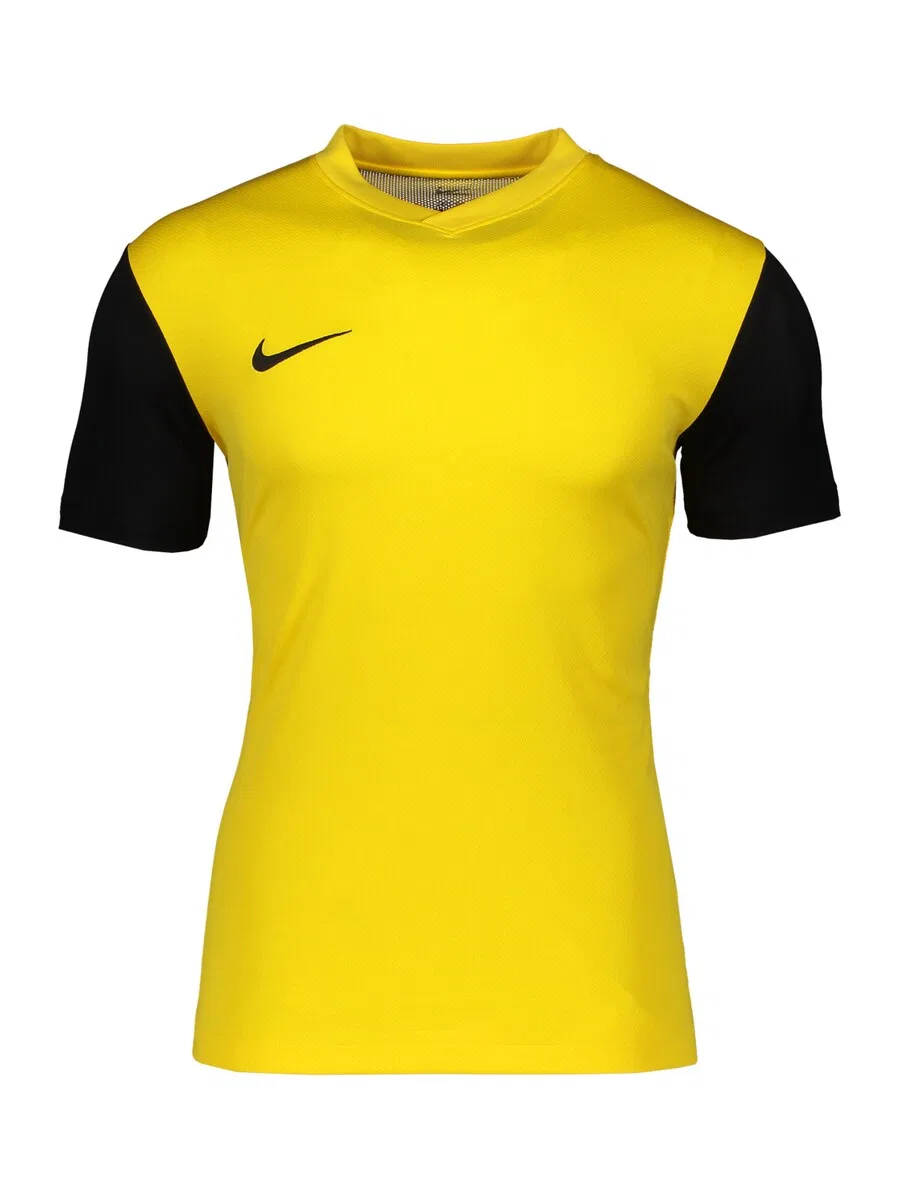 Спортивная футболка NIKE Performance Shirt 'Tiempo Premier II' желтого цвета