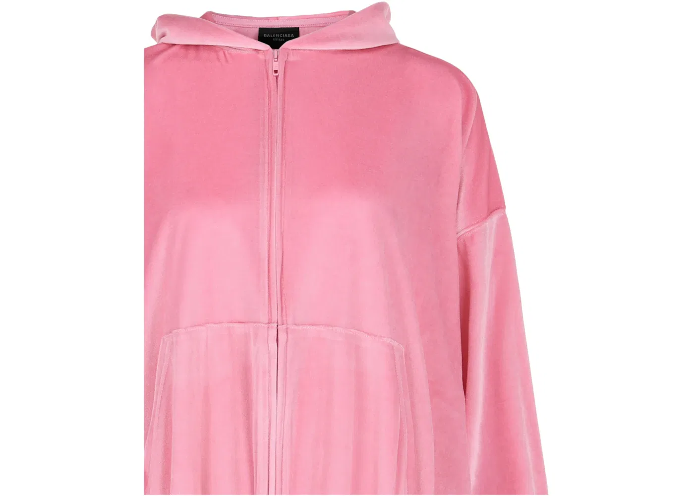 Женский худи с принтом Balenciaga BB Paris Hoodie, Pink — фото 3