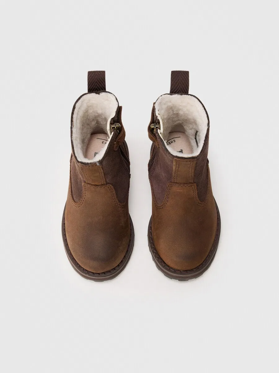 Снежные ботинки TIMBERLAND 'COURMA' коричневого и темно-коричневого цвета — фото 3