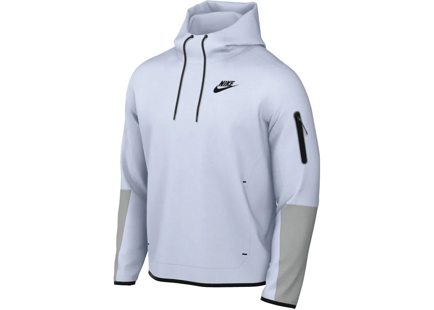Мужской пуловер с длинным рукавом Nike Sportswear Tech Fleece Pullover Nike, White