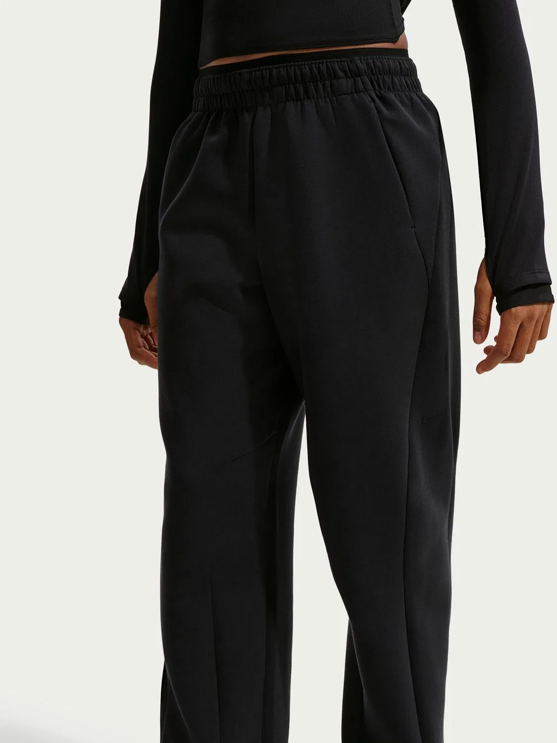 Джоггеры Nike Mavn Mid Rise Therma-FIT, черный — фото 4