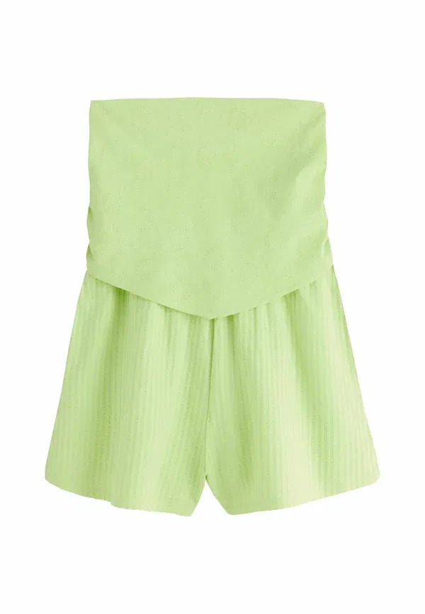 Комбинезон хлопковый Jumpsuit Next, lime green, зеленый — фото 2