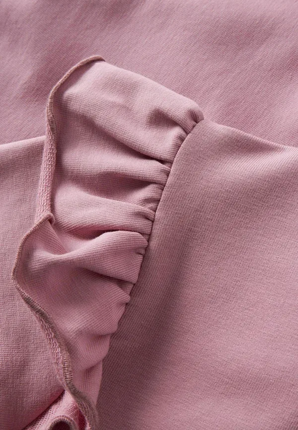 Свитшот хлопковый Sweatshirt Name It Lilac, сиреневый — фото 3