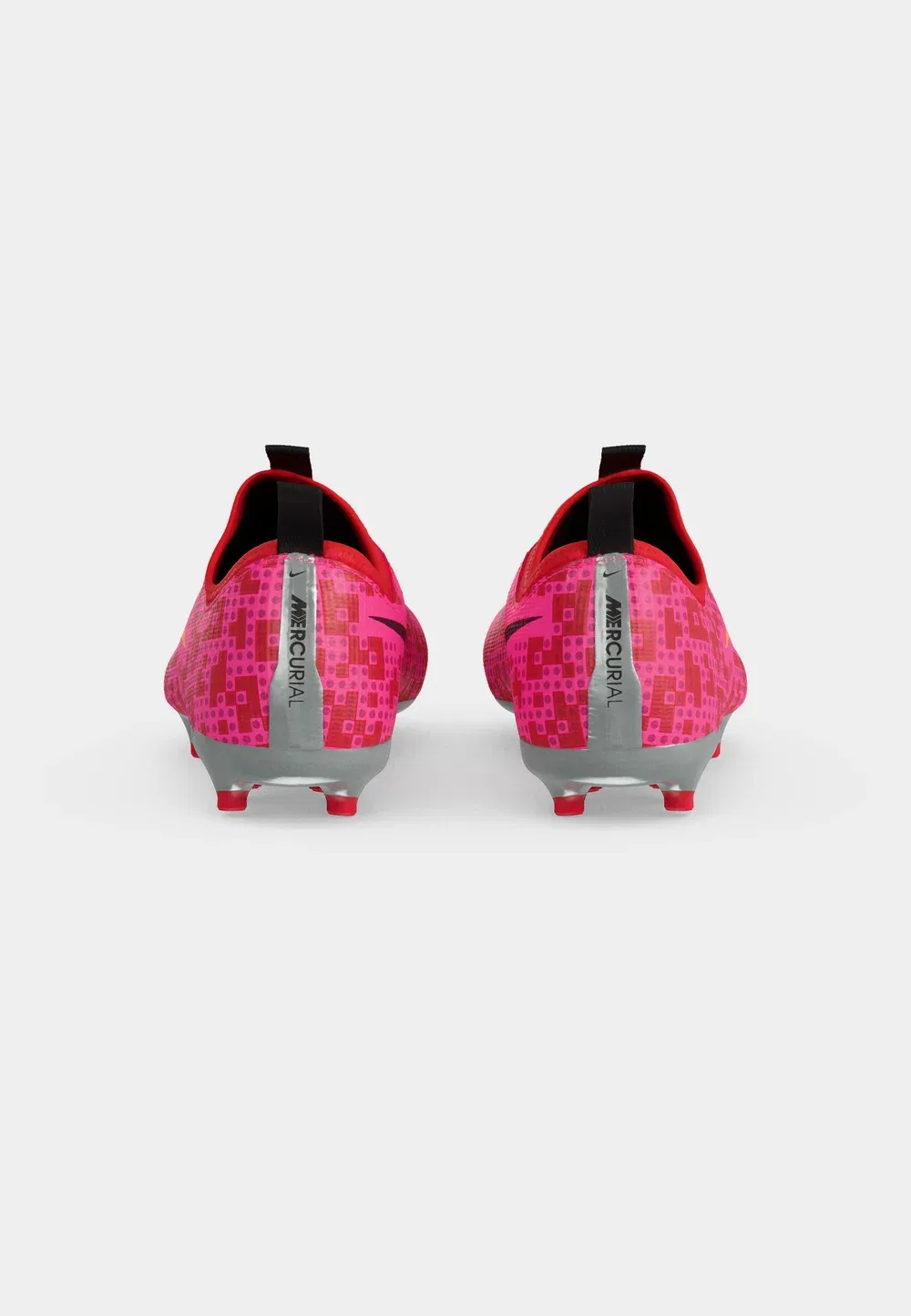 Футбольные бутсы Jr Vapor Acad x Lego FG/MG унисекс для искусственной травы Nike Performance, Metallic Silver-Coloured/Safety Orange/Black/Green Strike — фото 4