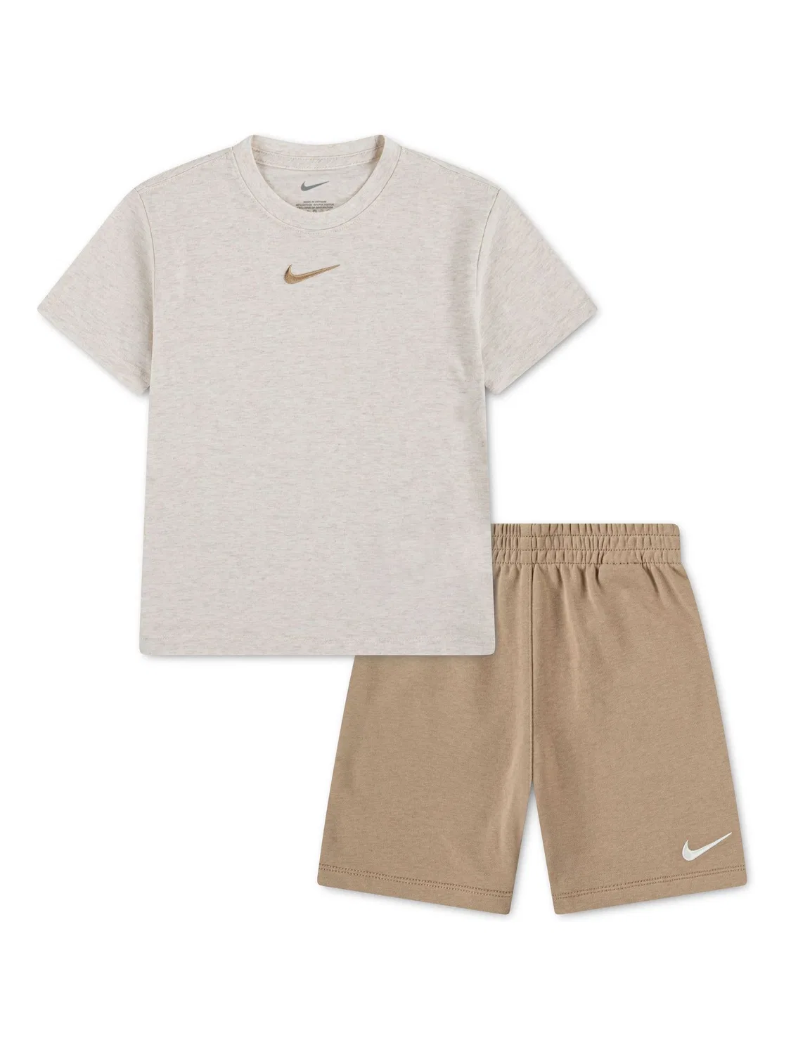 Спортивный комплект Nike из джерси, коричневый