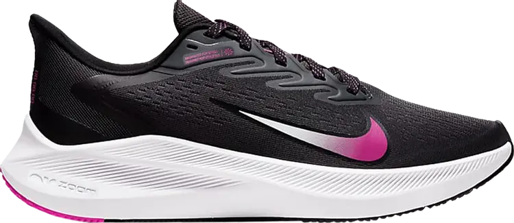 

Кроссовки Nike Wmns Air Zoom Winflo 7 'Dark Smoke Grey Fire Pink', серый