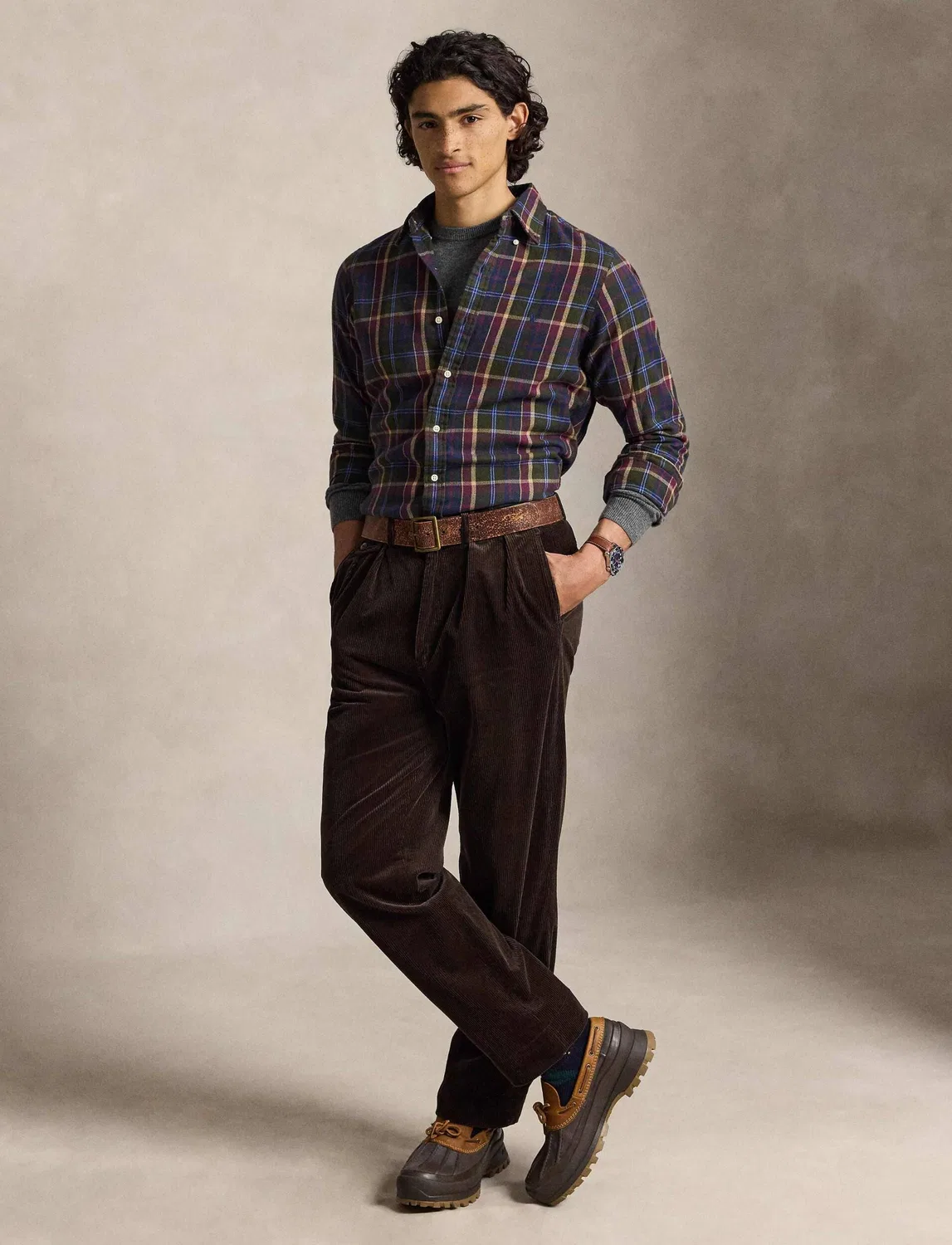 Рубашка с длинным рукавом Polo Ralph Lauren, мультиколор — фото 2