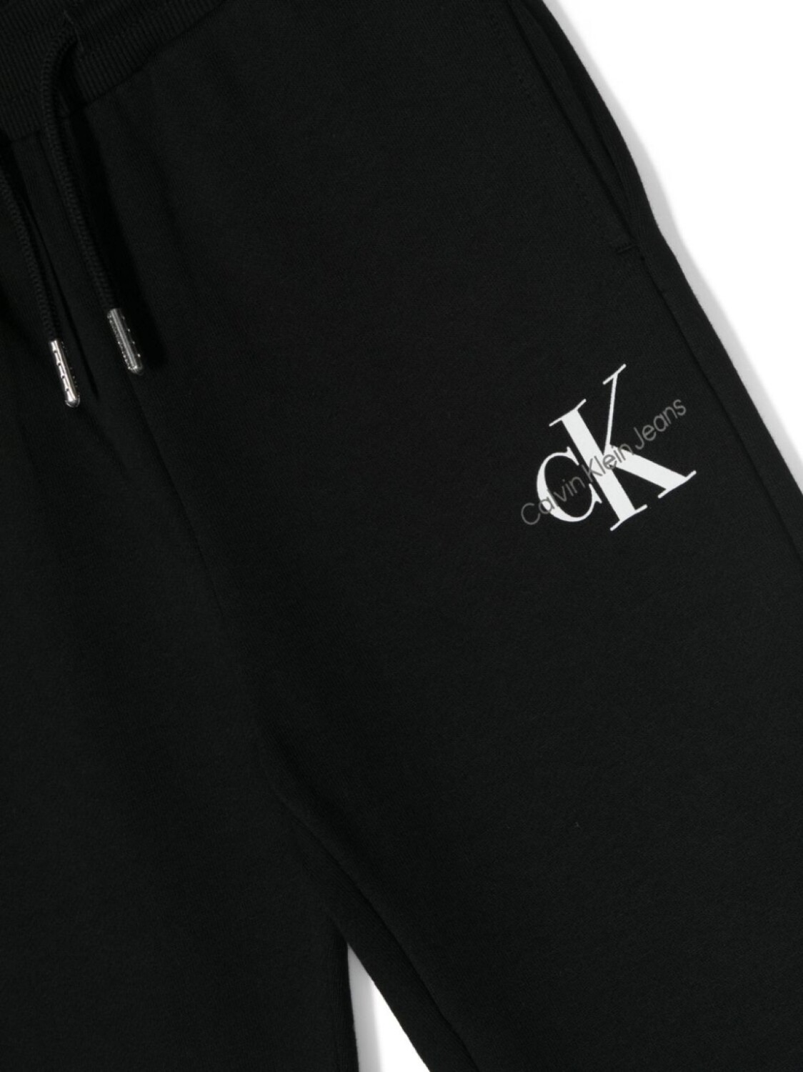 Спортивные брюки с логотипом Calvin Klein Kids, черный — фото 3