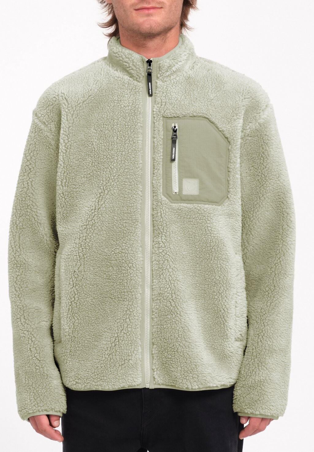 

Флисовая куртка MUZZER FUZZAR Volcom, зеленый