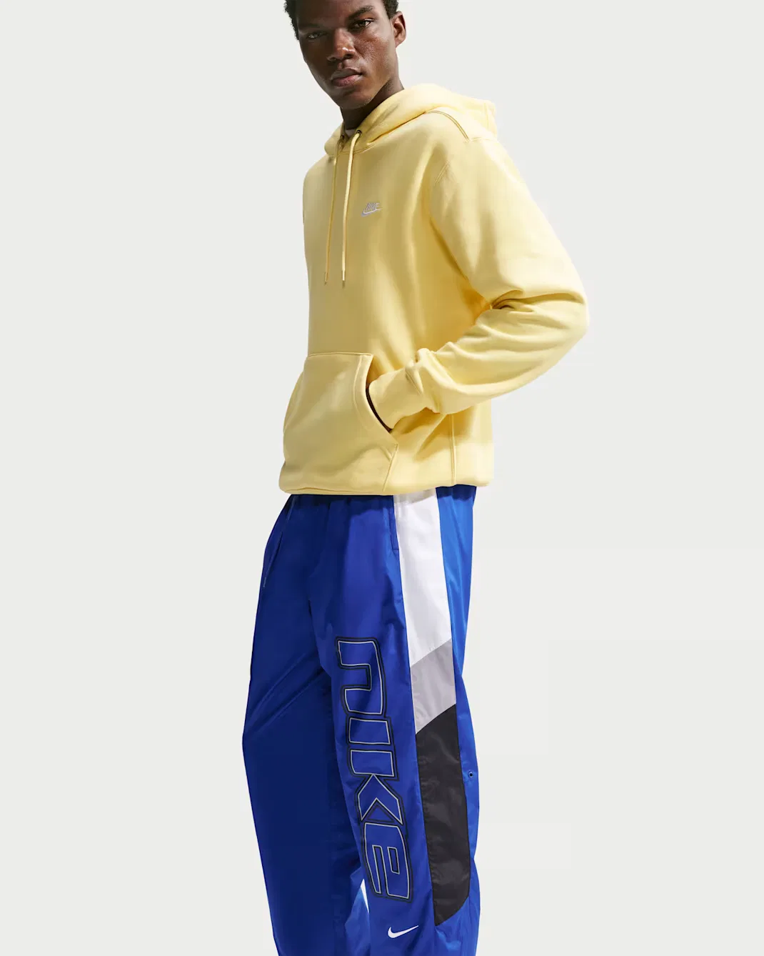 Мужские брюки на подкладке Nike Sportswear Windrunner, Old Royal/Black/White — фото 2