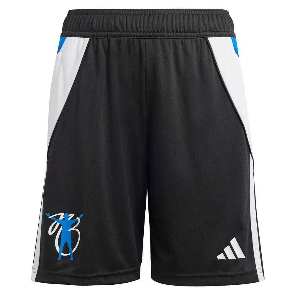 Детские шорты для девочек с принтом Jude Bellingham Training Adidas, Black — фото 3