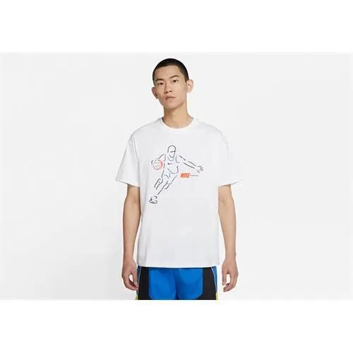 Мужская футболка с принтом Nike OC 90, Weiß