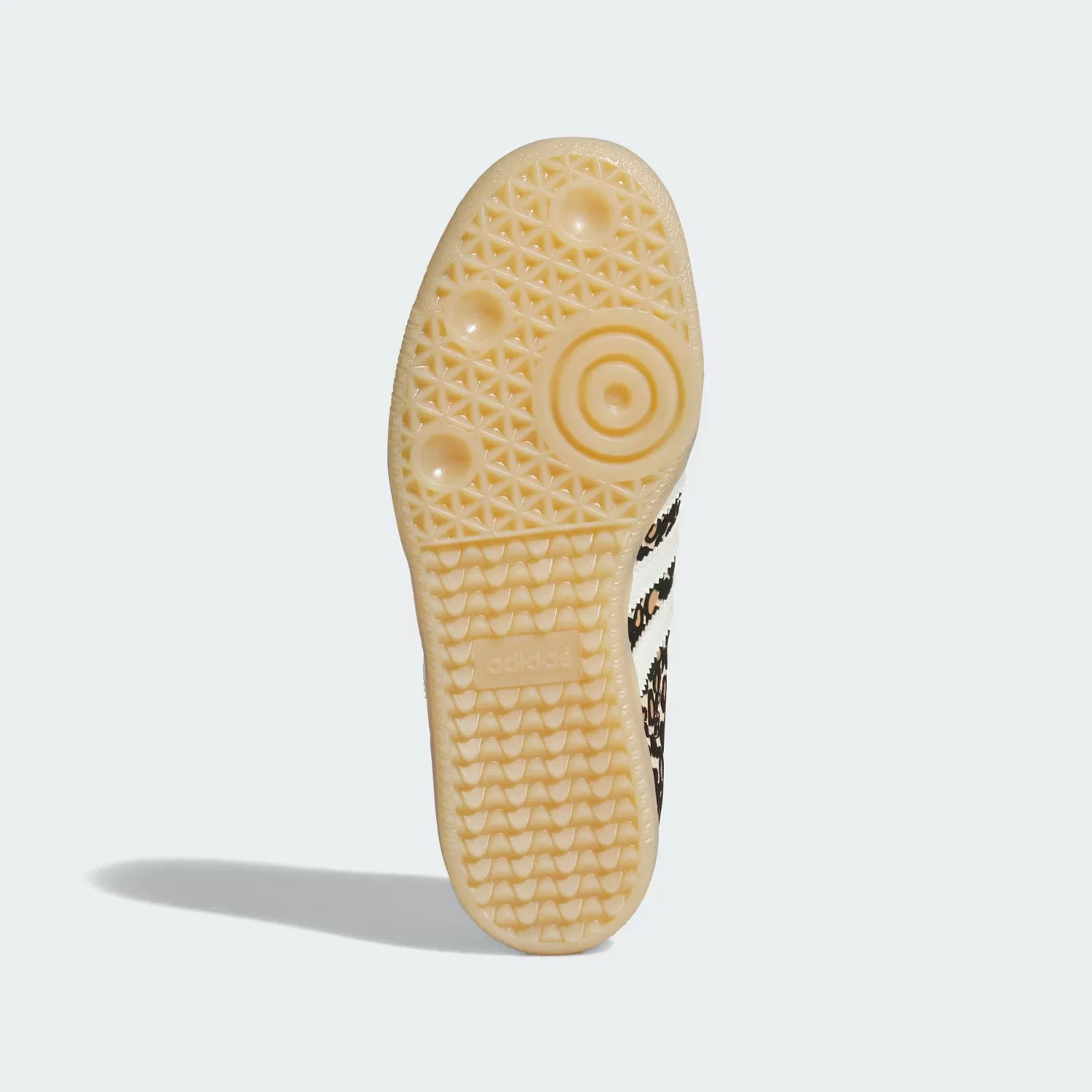 Детские кроссовки на резиновой подошве Samba OG J Adidas Originals, Sand Strata/Слоновая кость/Gum — фото 3