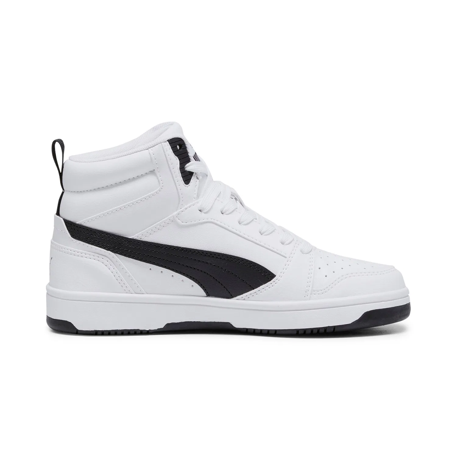 Детские кроссовки высокие с SOFTFOAM+ PUMA, White/Black — фото 3
