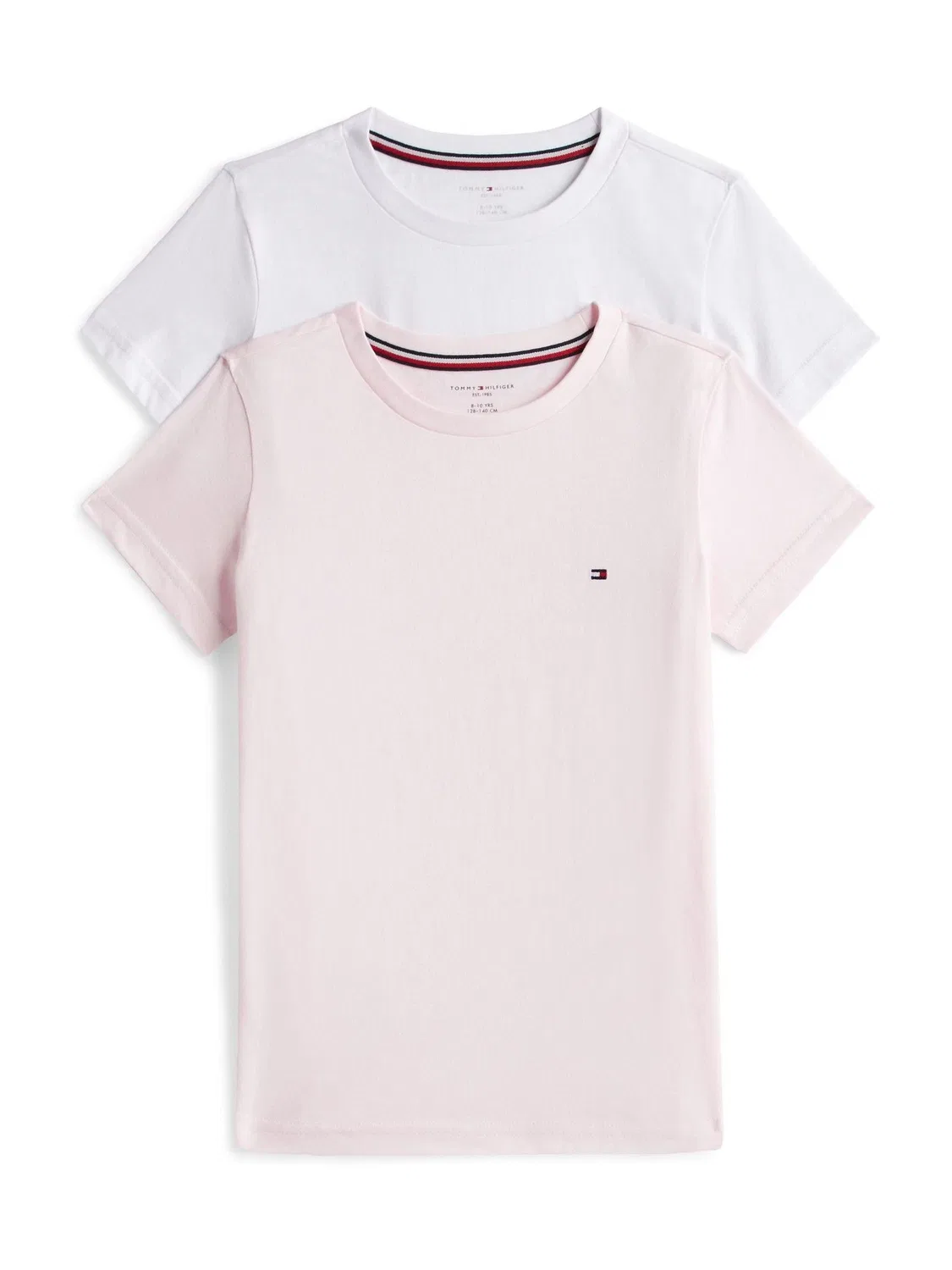 Футболка из хлопкового джерси, набор из 2 штук Tommy Hilfiger, белый