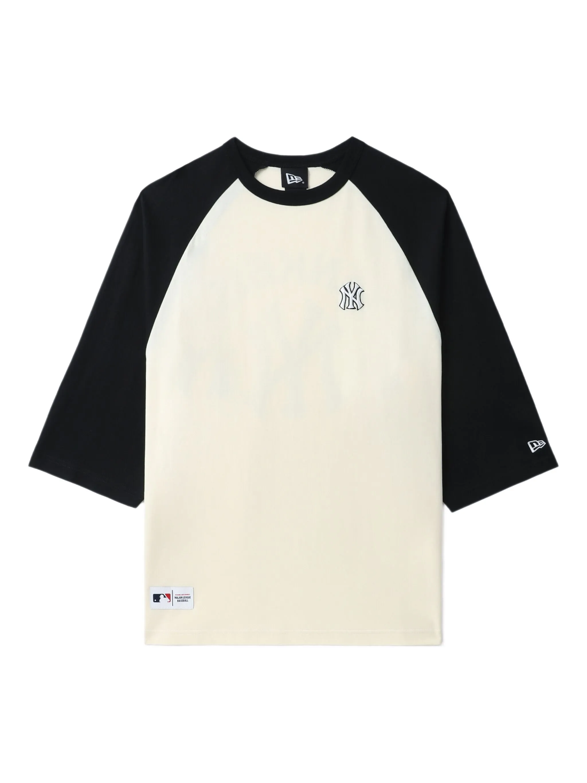 

Футболка с рукавами реглан и логотипом New Era Cap, белый