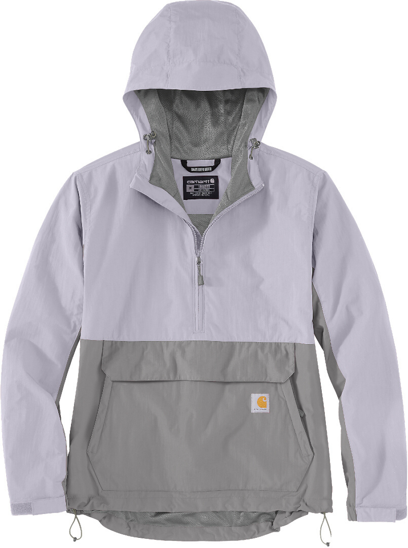 

Куртка Carhartt Rain Defender Loose Fit Lightweight Packable Ladies Jacket, цвет Grey/Purple, Серый, Куртка Carhartt Rain Defender Loose Fit Lightweight Packable Ladies Jacket, цвет Grey/Purple