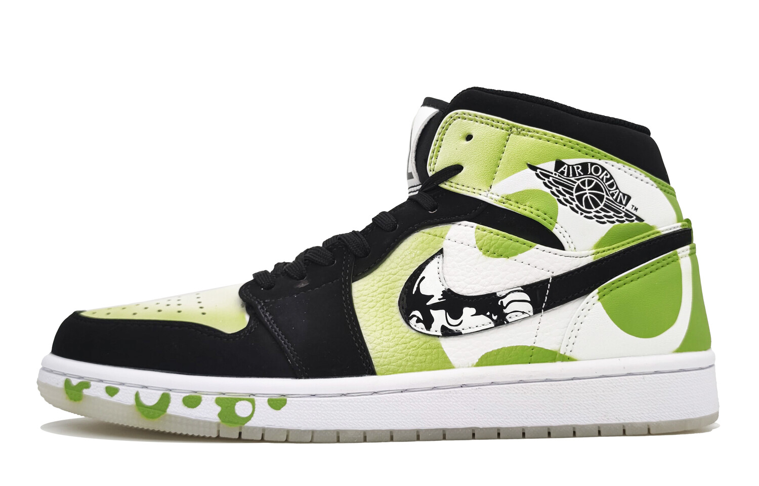 

Баскетбольные кроссовки Air 1 Vintage женские, среднего размера, белый Jordan