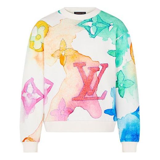 

Толстовка men's ss21 printing hoodless classic Louis Vuitton, бежевый