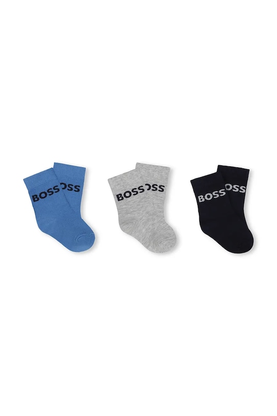 

Детские носки 3 пары Boss, синий