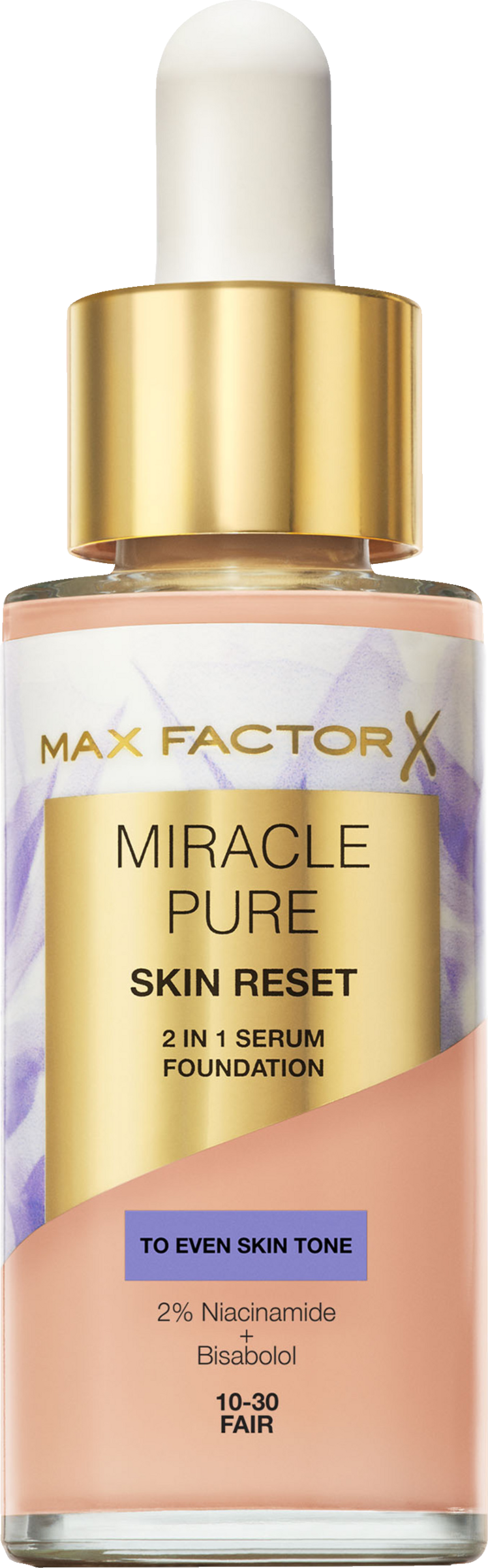 

Тональный крем Max Factor Miracle Pure Skin Reset Foundation 10-30 fair