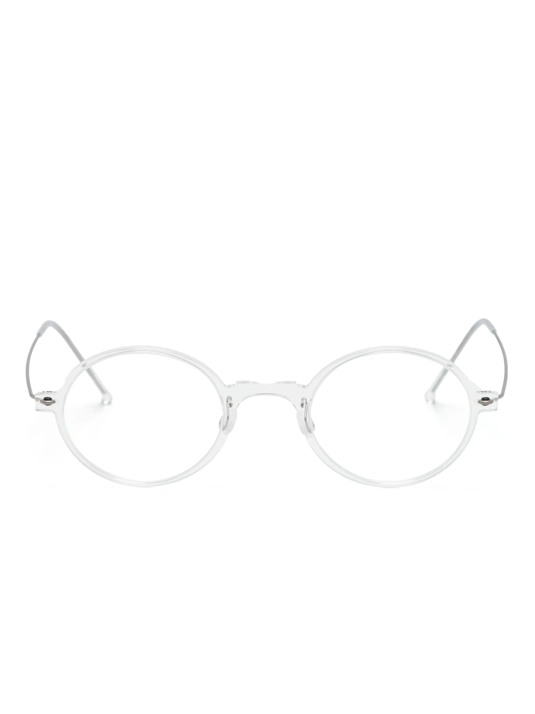 

Очки 6508 в круглой оправе Lindberg, белый