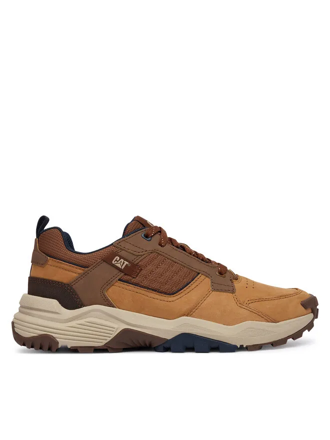 CAT Footwear Кроссовки Grapple Leather P726651 коричневые