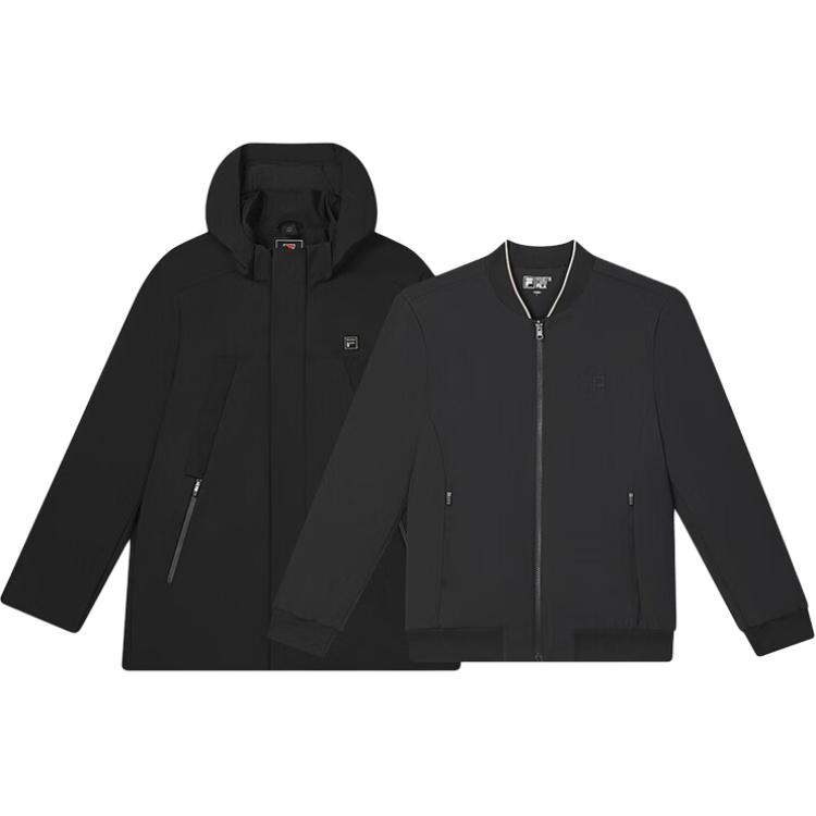 

Пуховик мужской Jet Black FILA, Черный, Пуховик мужской Jet Black FILA