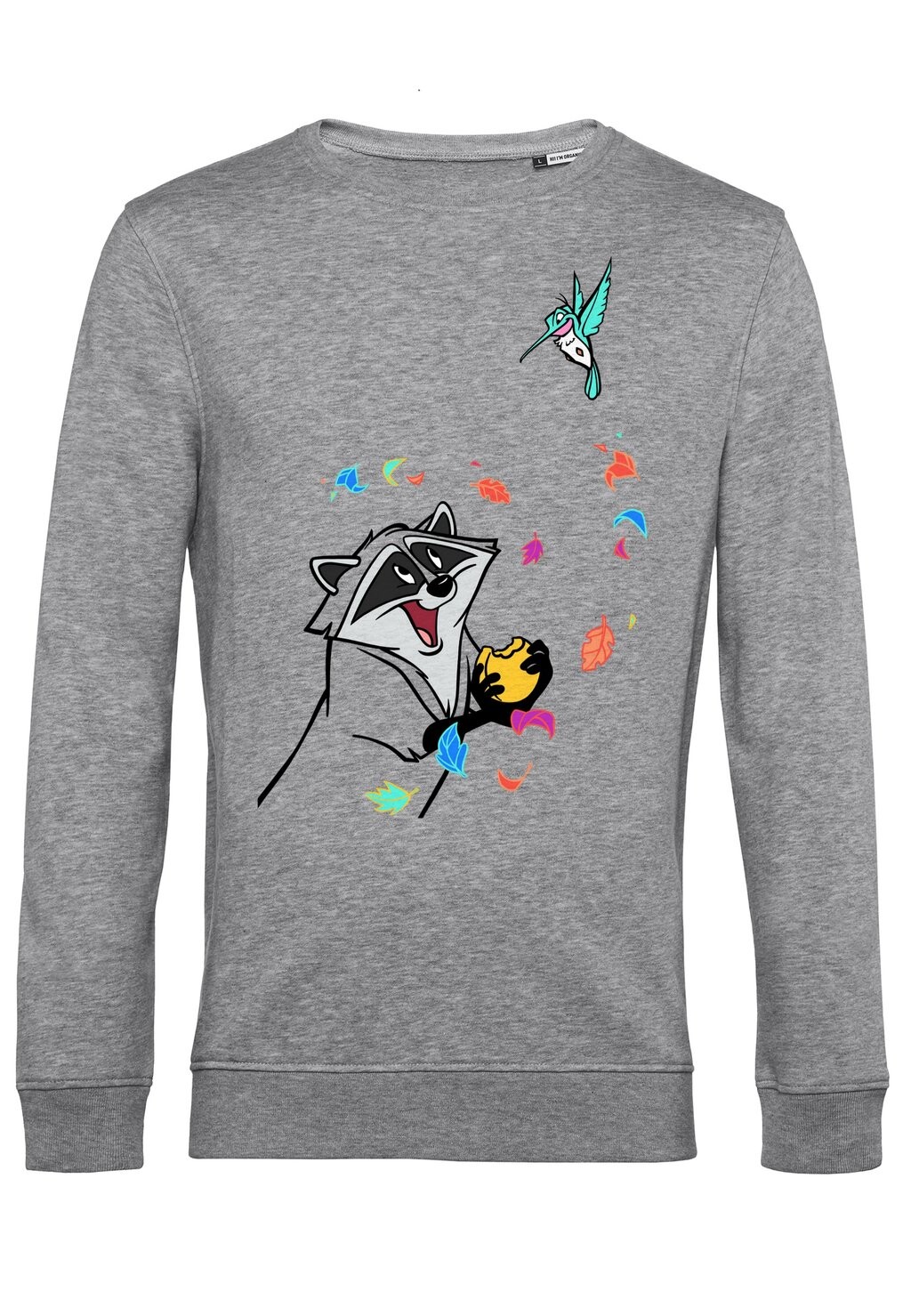 

Толстовка POCAHONTAS MEEKO AND FLIT Disney, цвет Mottled Light Grey