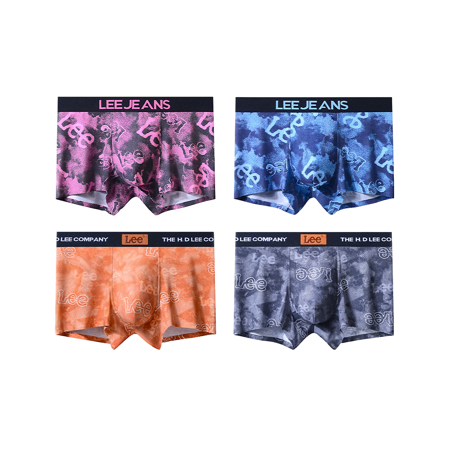 

Трусы Cordura мужские, 4 шт Lee, темно-серый