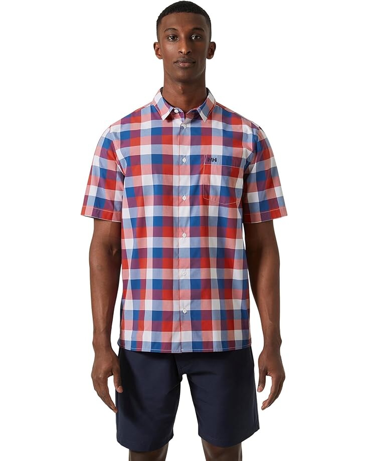 

Рубашка Helly Hansen Fjord Quick Dry Shirt 2.0, красный