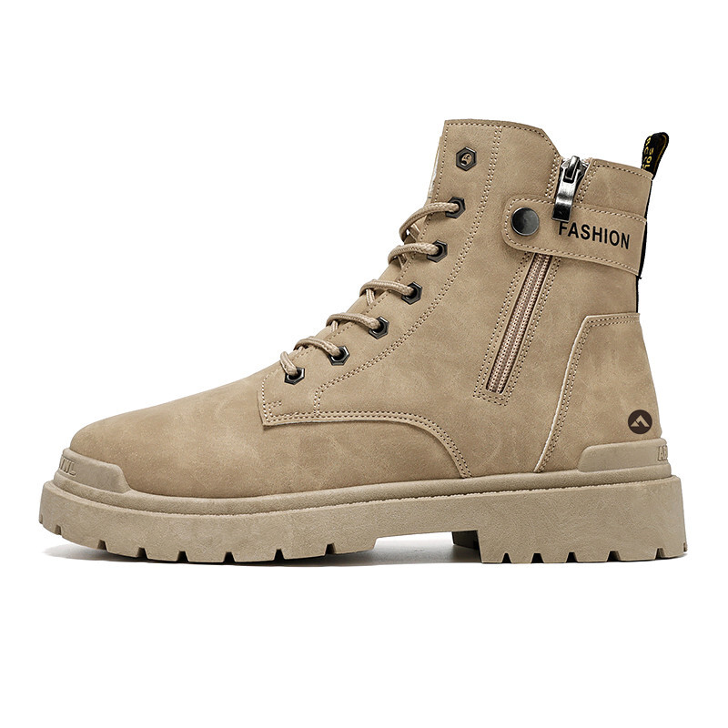 

Мужские ботинки Cahhrrn X Martin Boot Men Beige Troadlop