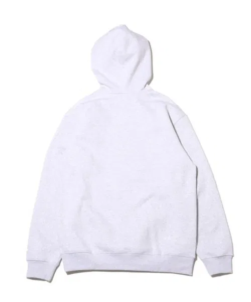 Худи adidas ADI PIC HOODIE, серый, свободный крой, флис — фото 3