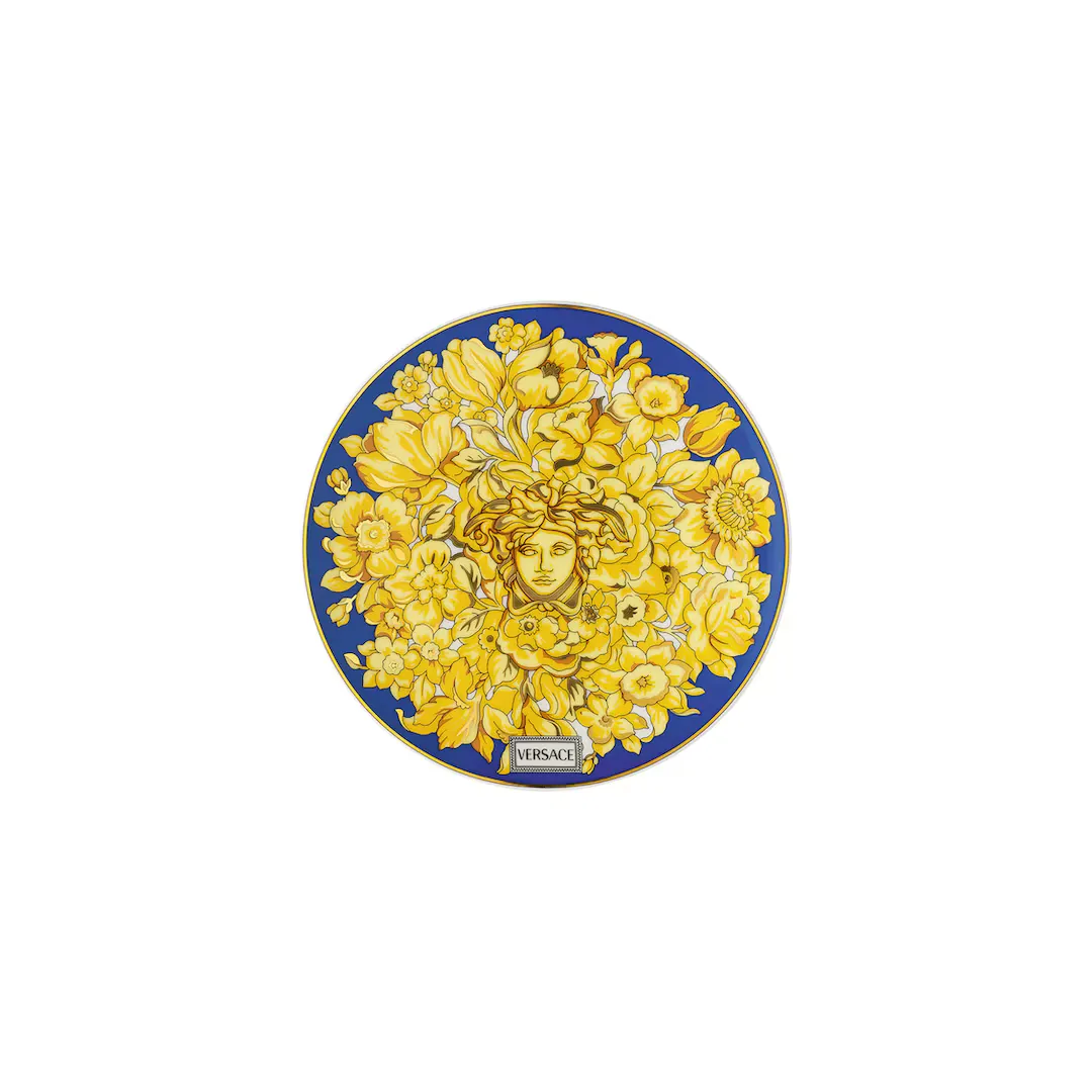 

Хлебная тарелка Medusa Rhapsody Versace, синий