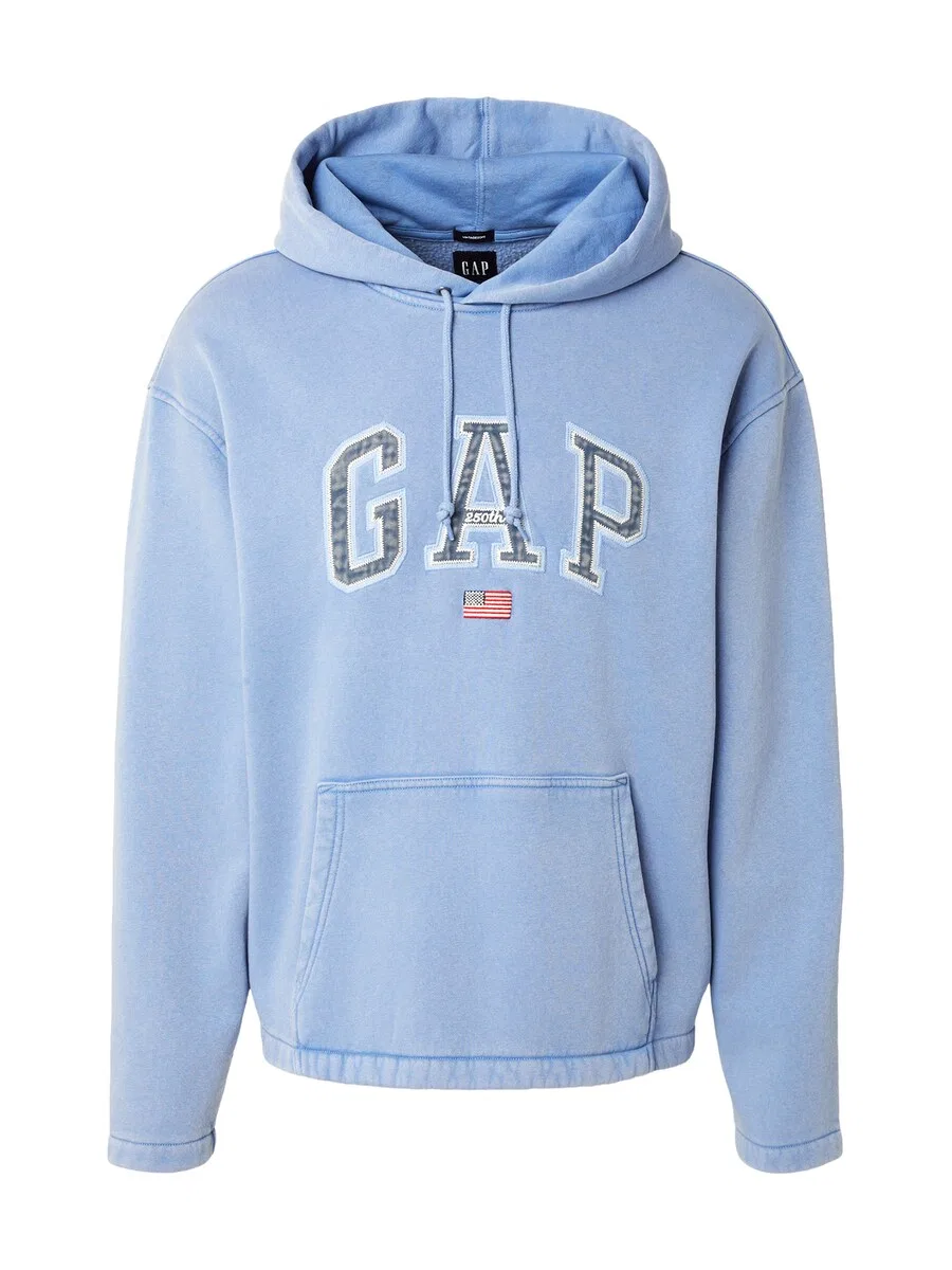 Толстовка GAP 'BRANNAN' в темно-синем и светло-синем цветах