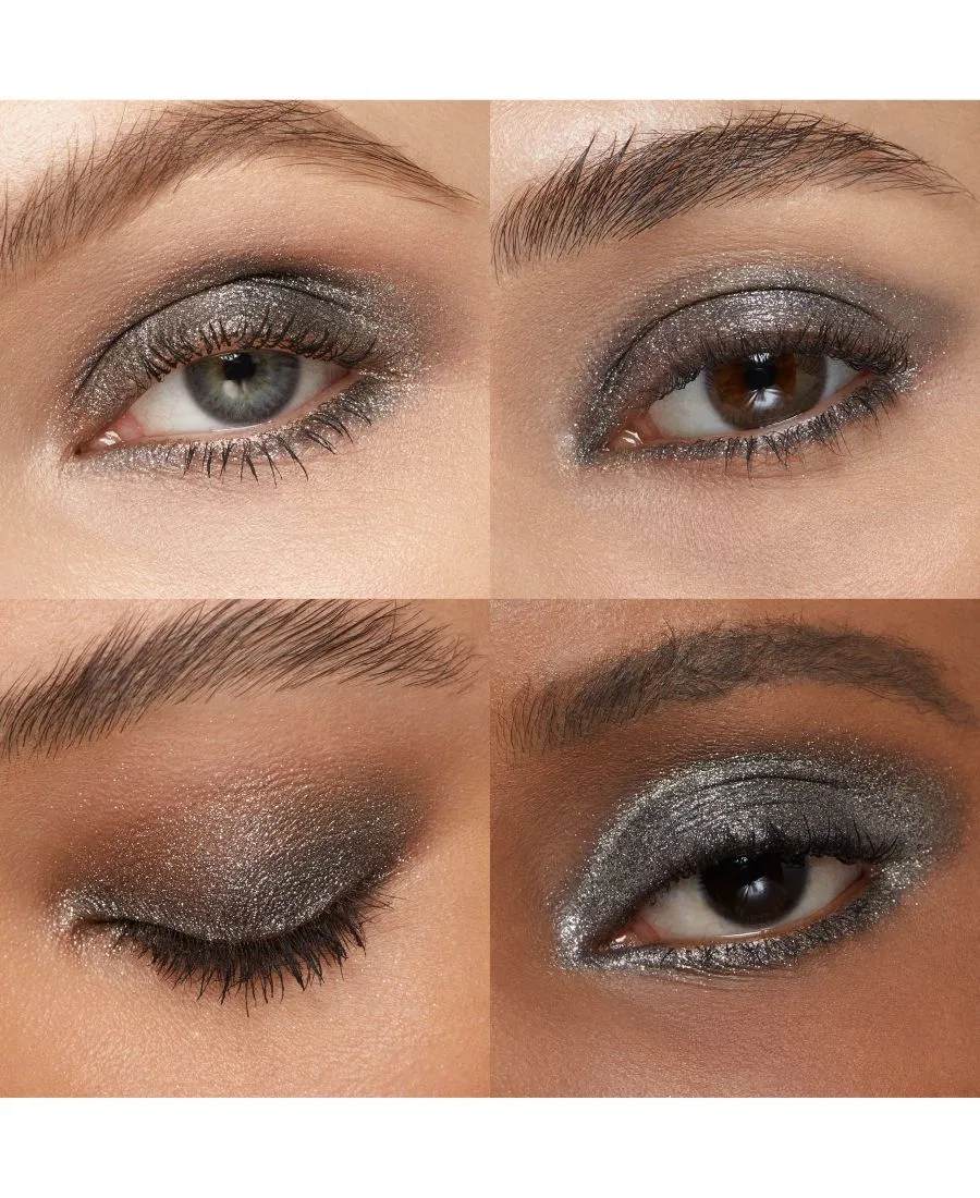 Тени для век с блестками Glitter Shower KIKO Milano, 06 Sparkling Graphite — фото 4