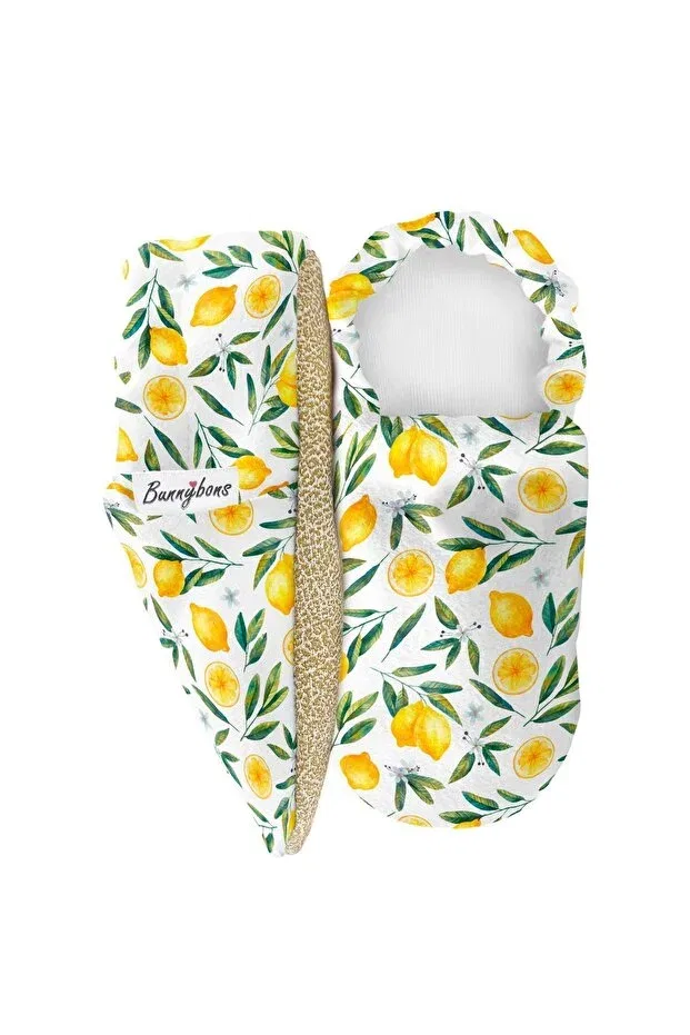 Детские пинетки для новорожденных нескользящие Lemon Bunnybons, Lemon — фото 2