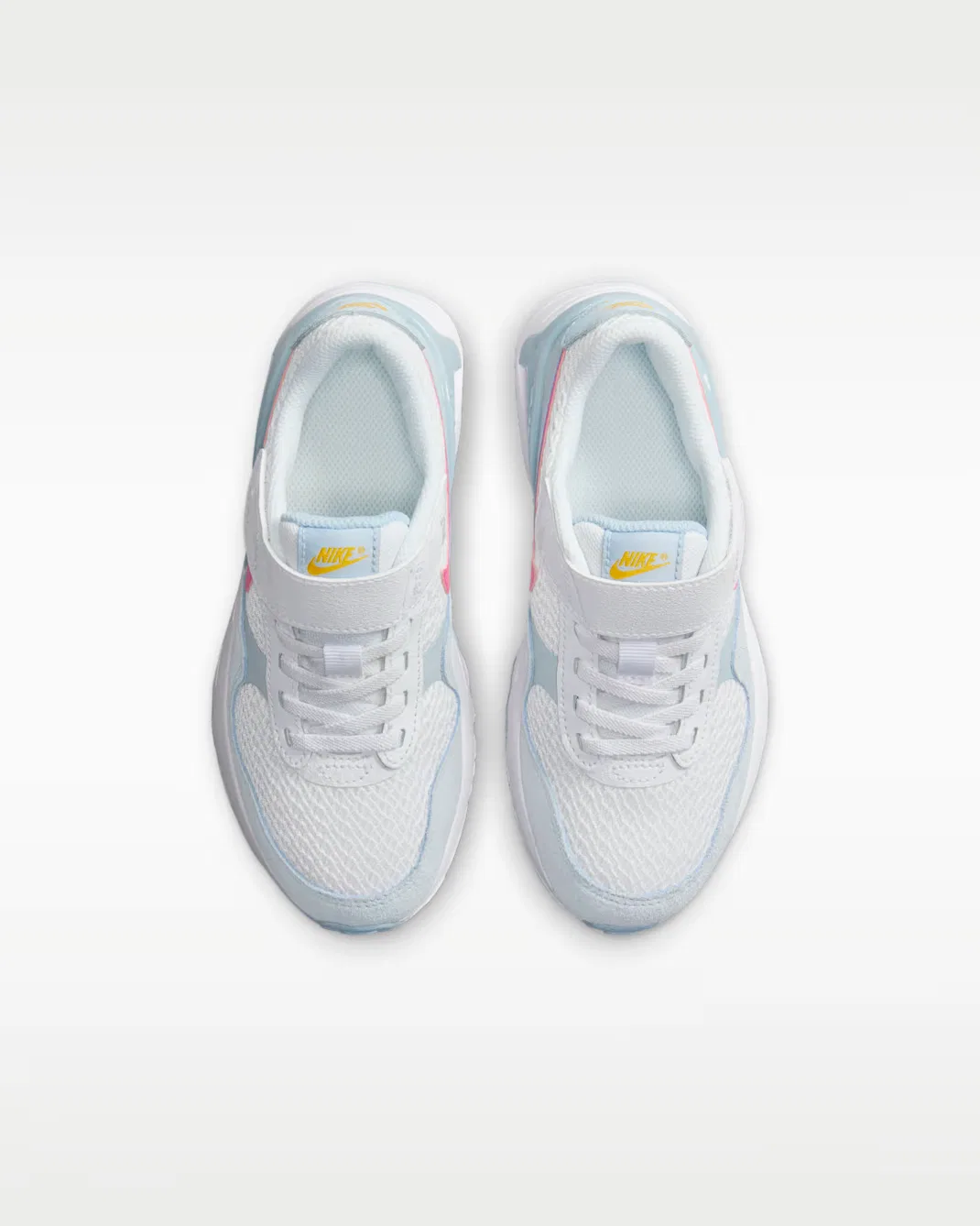Детская обувь Nike Air Max SYSTM, White/Blue Tint/Light Armory Blue/Pinksicle — фото 4