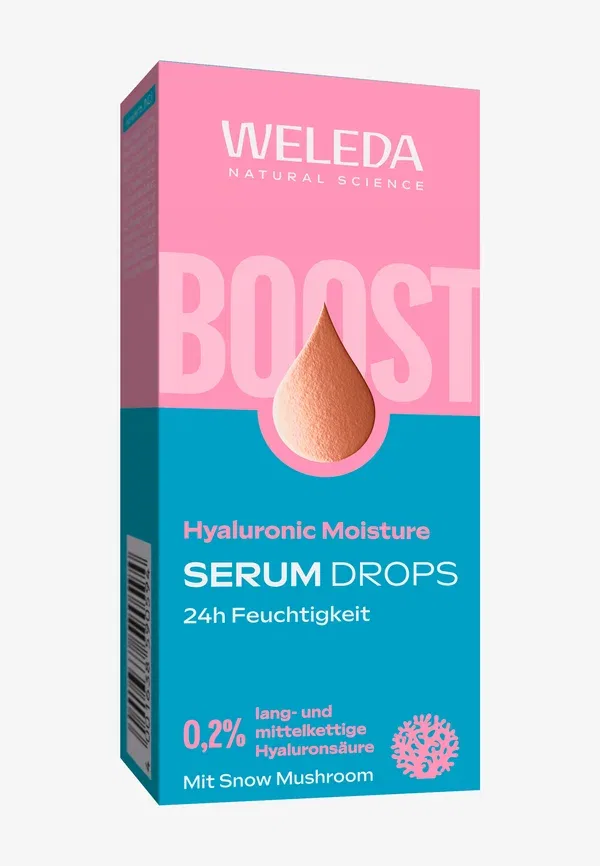 Сыворотка для лица с гиалуроновой кислотой Hyaluron serum booster drops, Weleda, 30 мл — фото 3