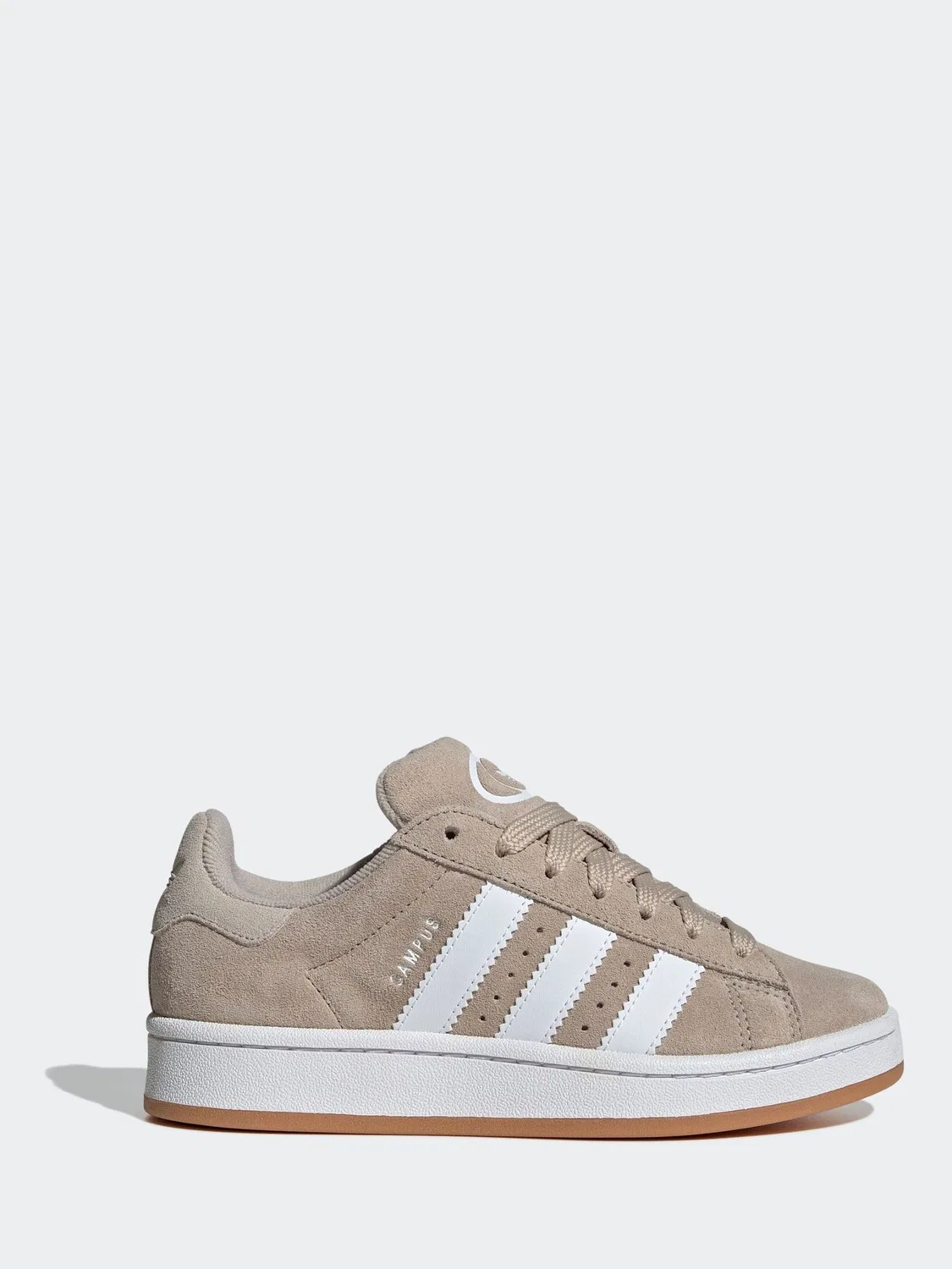 Кроссовки Campus 00s, adidas Originals, нейтральный/белый