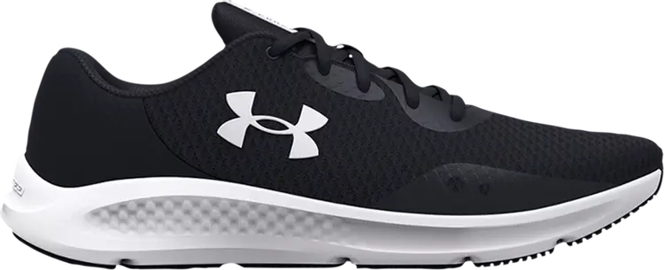 

Кроссовки Under Armour Wmns Charged Pursuit 3 Black White, черный