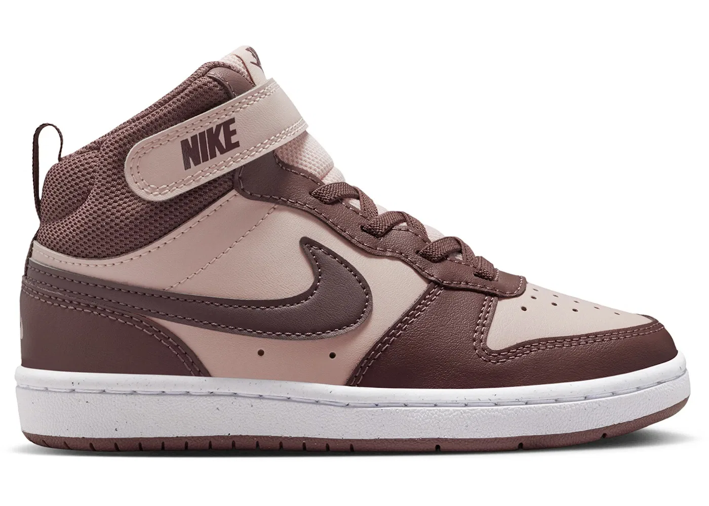 Детские кроссовки с высоким верхом Nike Court Borough Mid 2 Nike, Silt Red/White/Tattoo