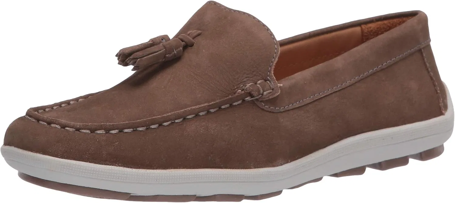 Детские лоферы с кисточками Driver Club USA, Earth Nubuck