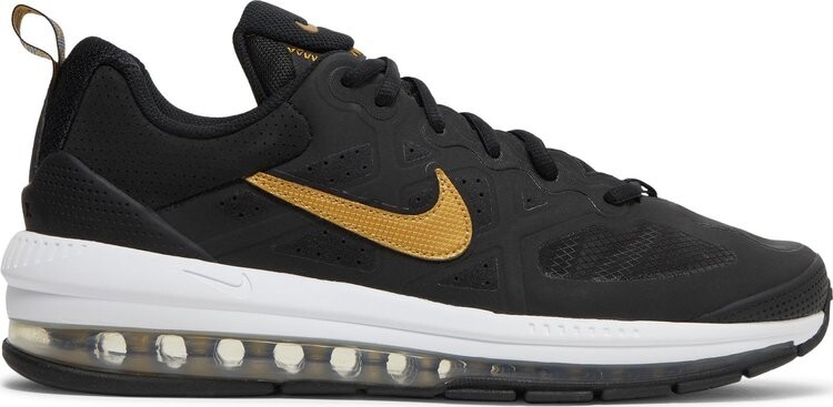 

Кроссовки Nike Air Max Genome 'Black Metallic Gold', черный