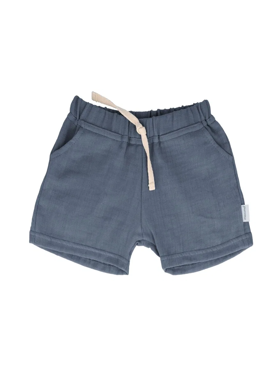 Шорты MAXIMO Regular Pants 'GOTS BABY BOY-Shorts Musselinstoff' синего цвета