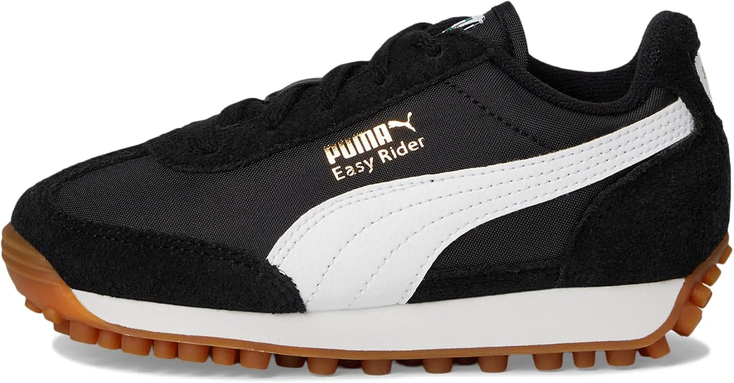 Детские кроссовки Easy Rider PUMA, Black/White — фото 4