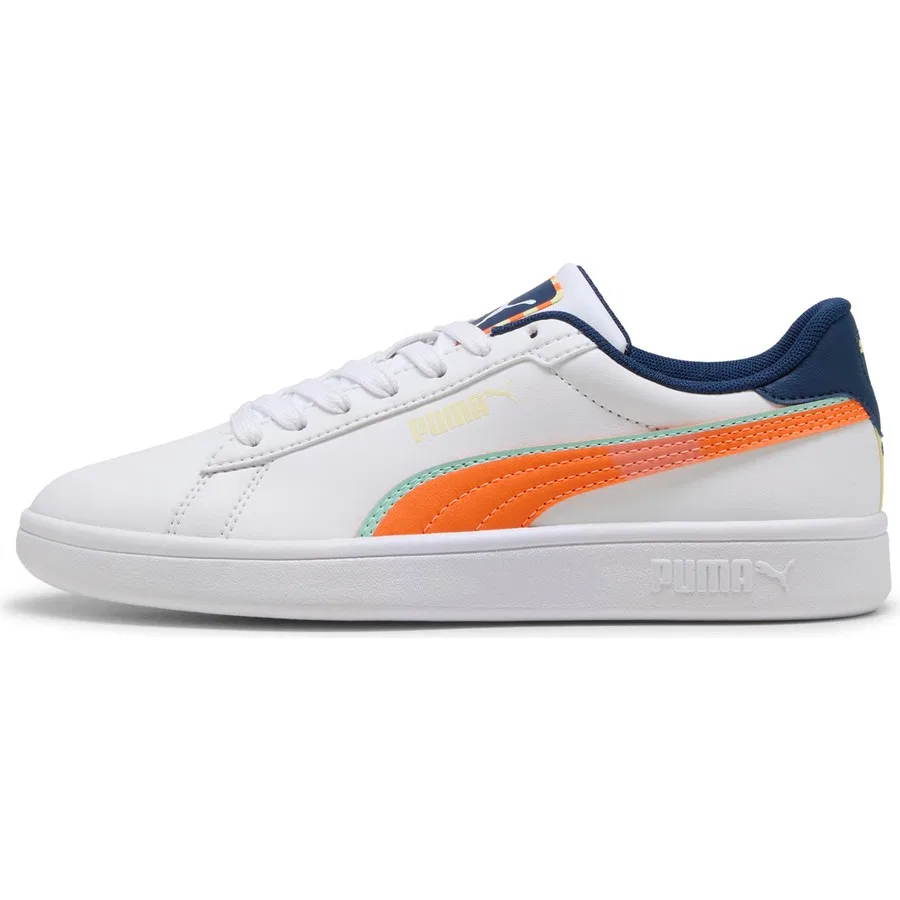 Детские кроссовки Puma Smash 3.0 Playdate Jr, Белый — фото 2